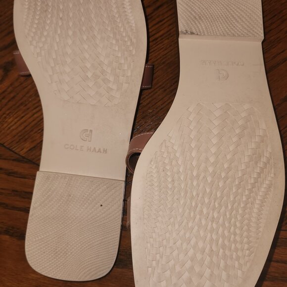 Cole Haan Brown Leather Sandals Size 8 - Picture 3 of 4